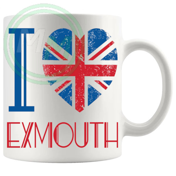 I Love Exmouth Mug