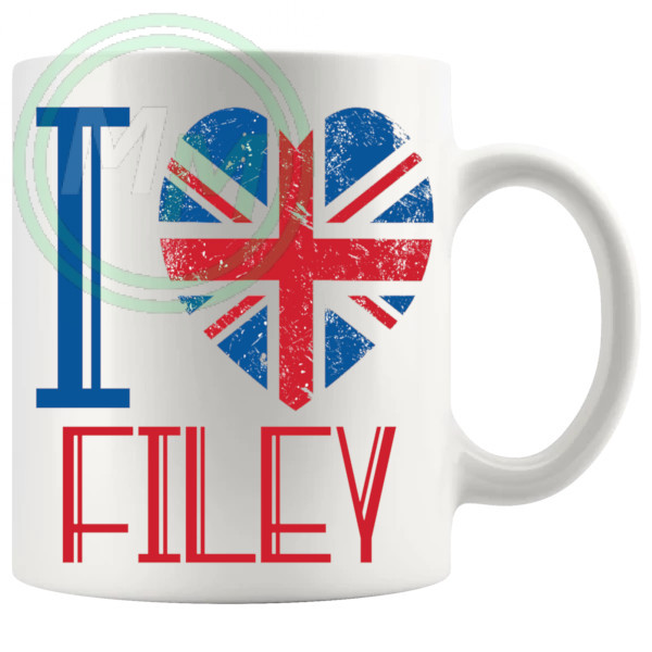 I Love Filey Mug