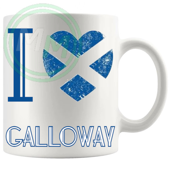 I Love Galloway Mug