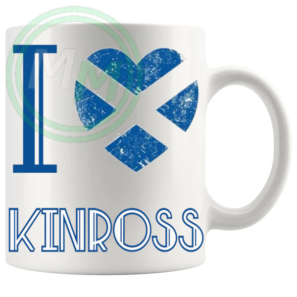 I Love Kinross Mug