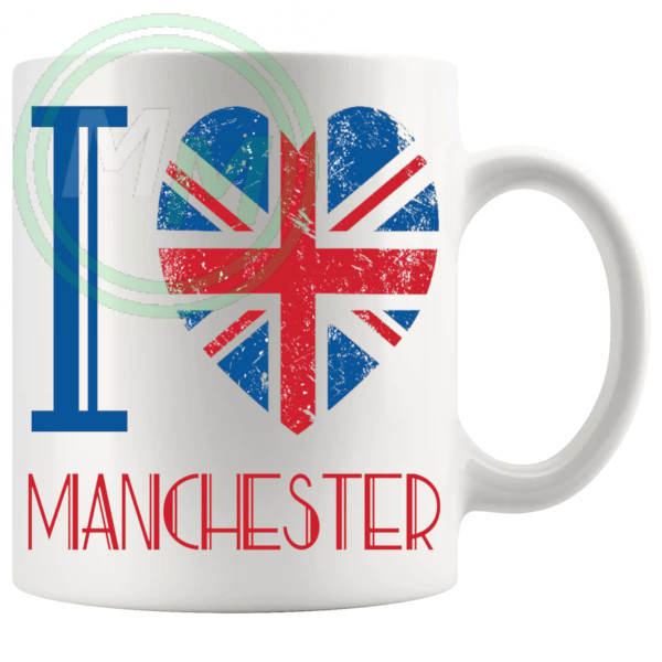 I Love Manchester Mug