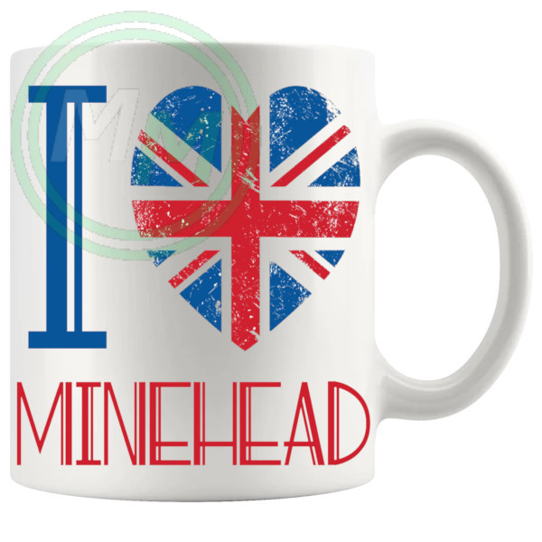 I Love Minehead Mug