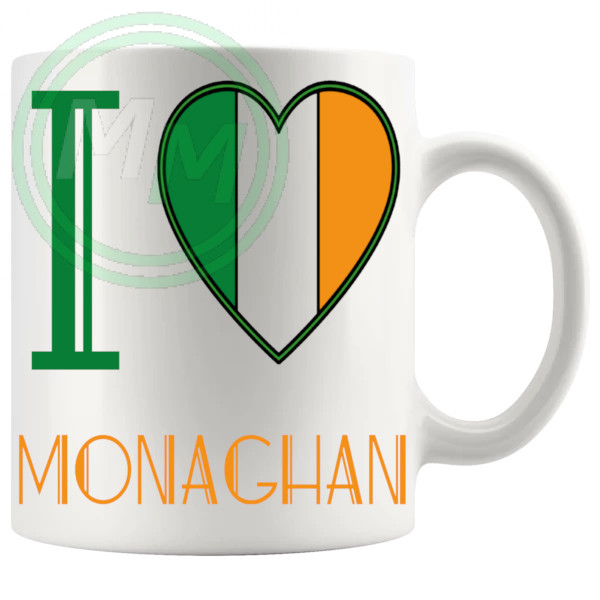 I Love Monaghan Mug