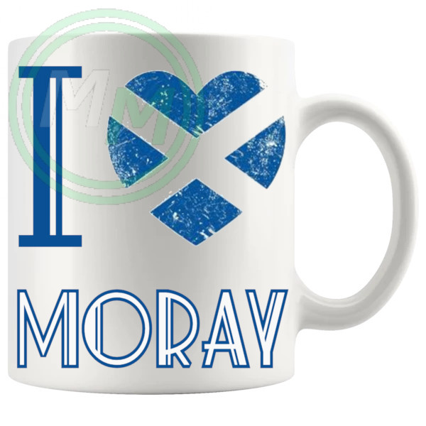 I Love Moray Mug