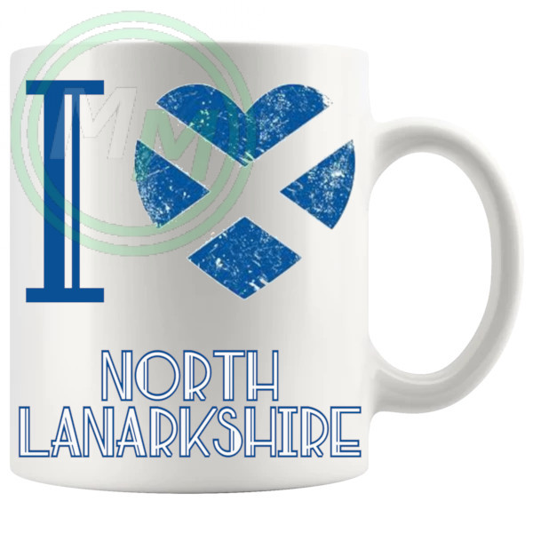 I Love North Lanarkshire Mug