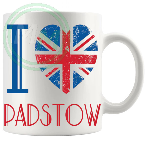 I Love Padstow Mug