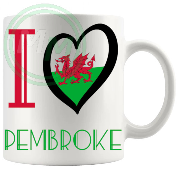 I Love Pembroke Mug