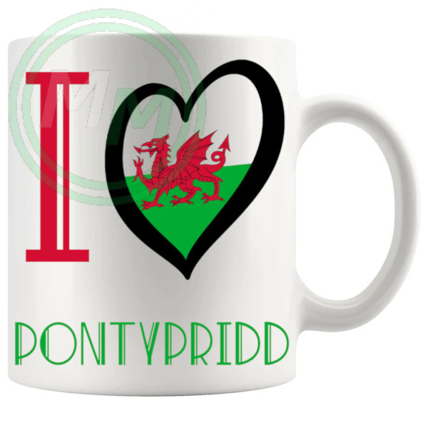 I Love Pontypridd Mug