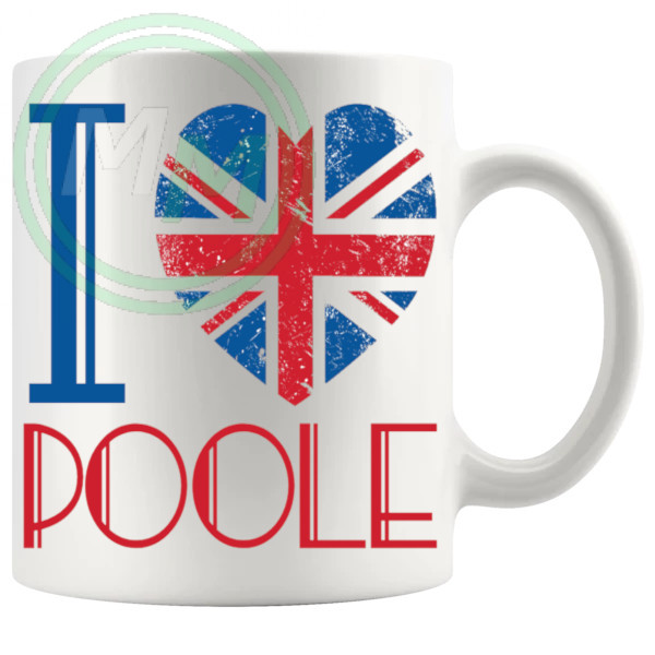 I Love Poole Mug