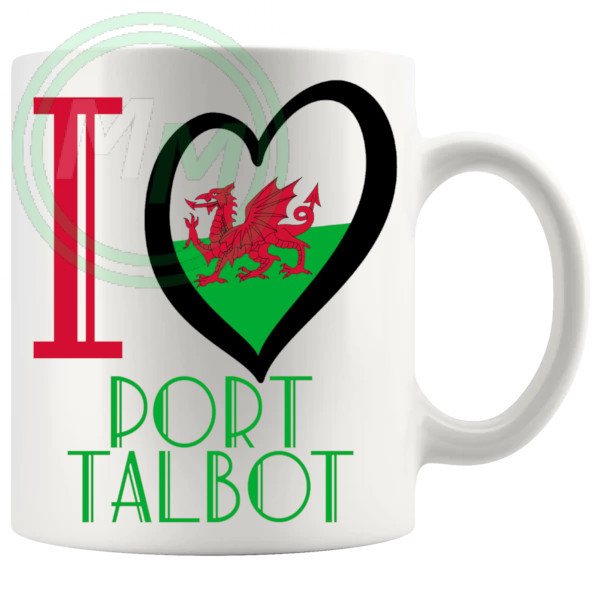 I Love Port Talbot Mug