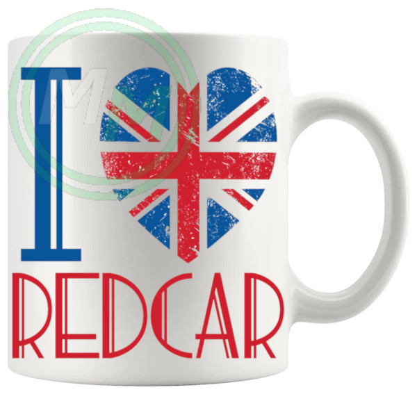 I Love Redcar Mug