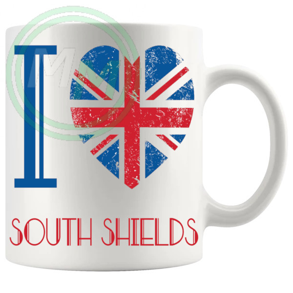 I Love South Shields Mug