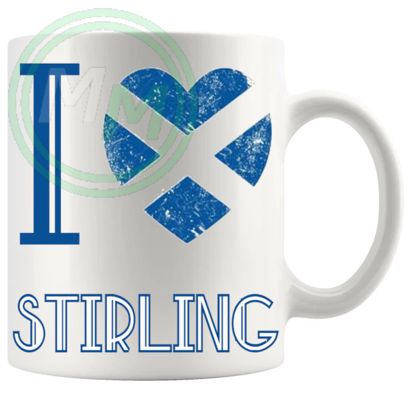 I Love Stirling Mug