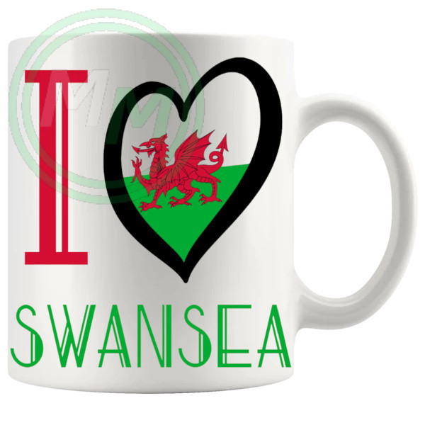 I Love Swansea Mug