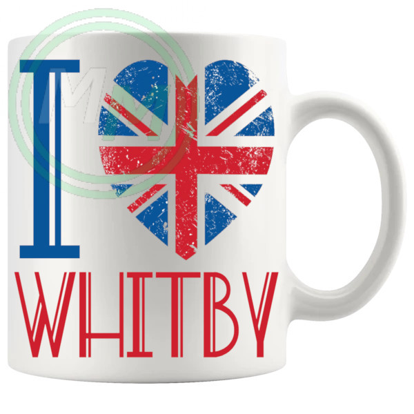 I Love Whitby Mug