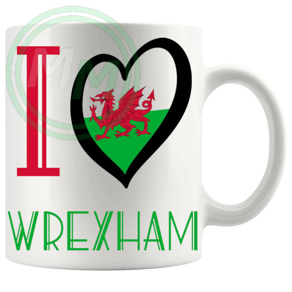 I Love Wrexham Mug