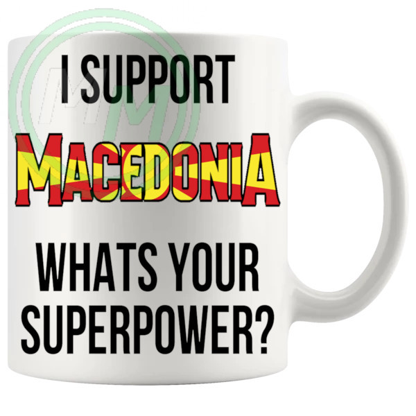 Macedonia Supporters Euro Mug