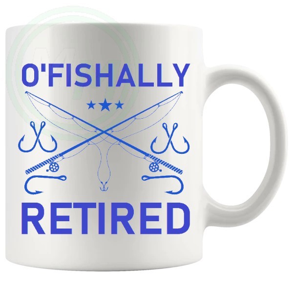 OFISHALLY RETIRED MUG