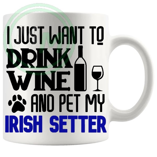 Pet My irish setter blue