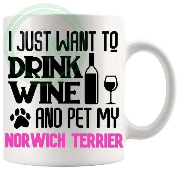 Pet My norwich terrier pink