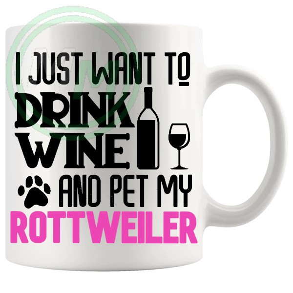 Pet My rottweiler pink