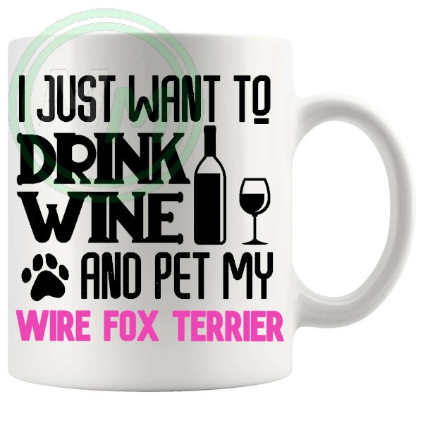 Pet My wire terrier pink