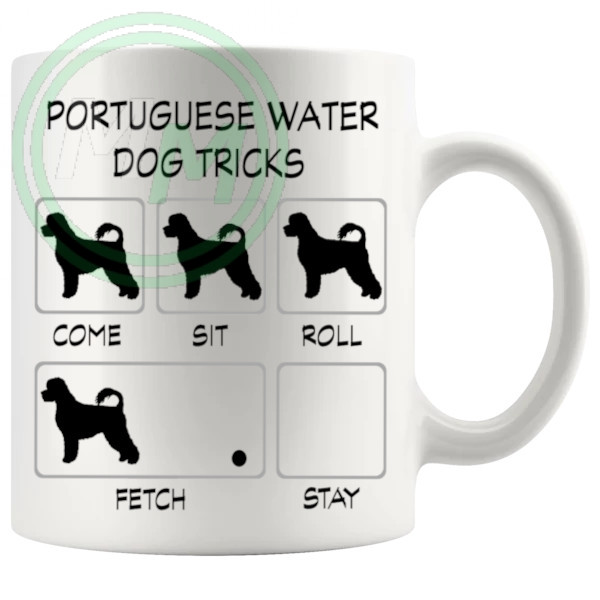 Potuguese Water Dog Tricks Mug 1