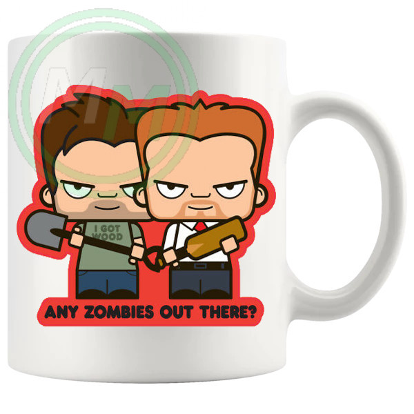 Shaun Of The dead Any Zombies Out There Mug