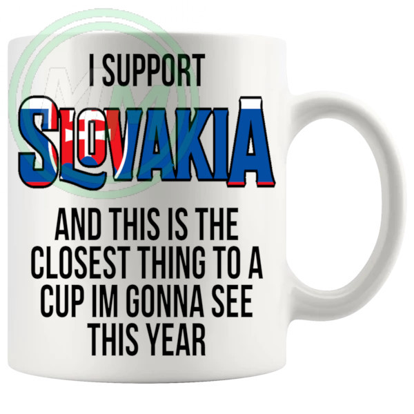 Slovakia Euro Mug