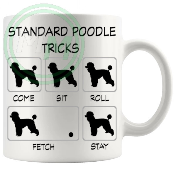 Standard Poodle Tricks Mug