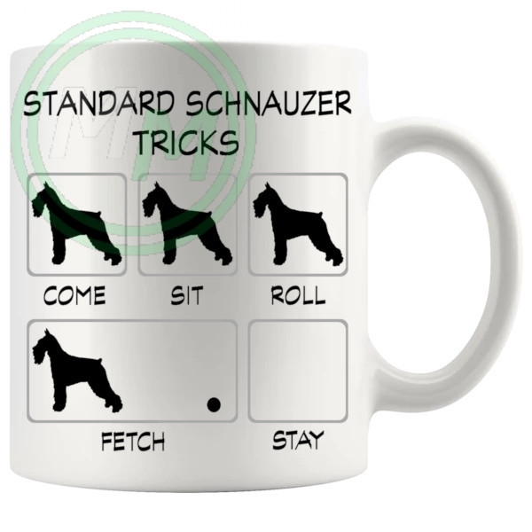 Standard Schnauzer Tricks Mug