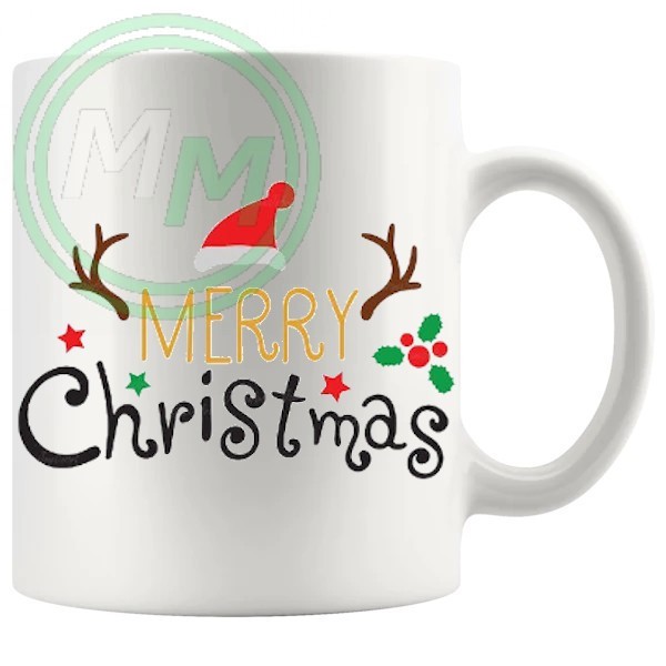 merry christmas novelty mug