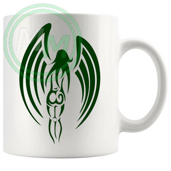 Guardian Angel Mug in Green