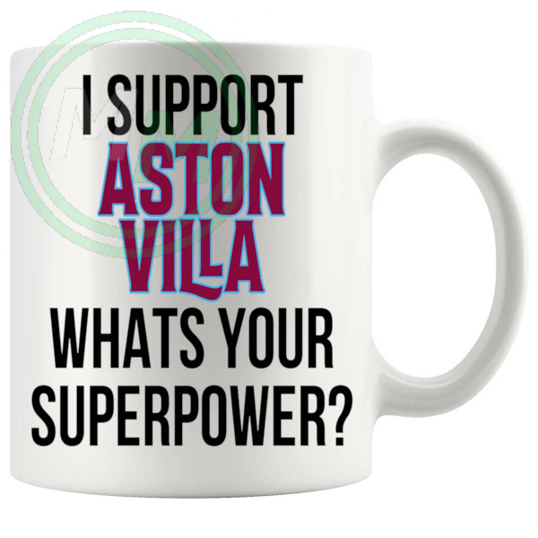 aston villa fans superpower mug