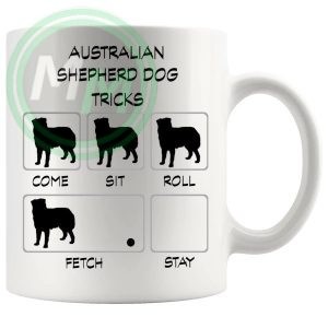 Australian Shepherd Dog Tricks Mug