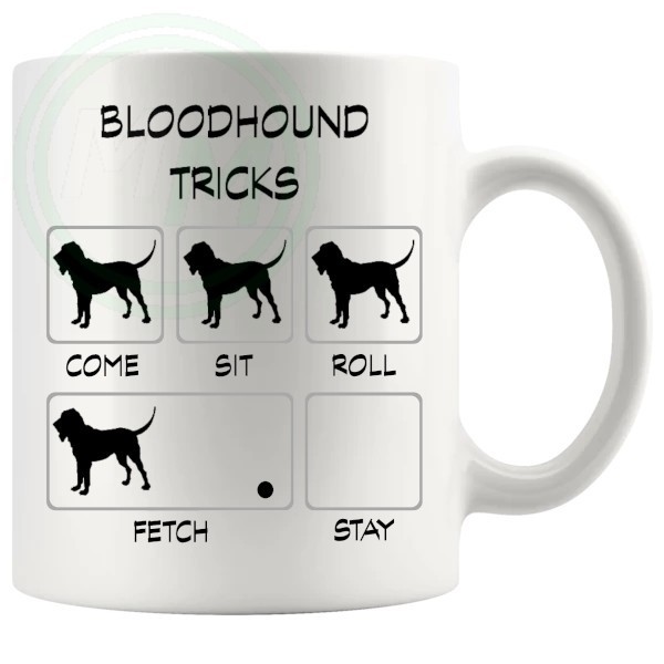 Bloodhound Tricks Mug