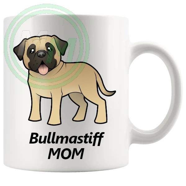 bullmastiff mom mug