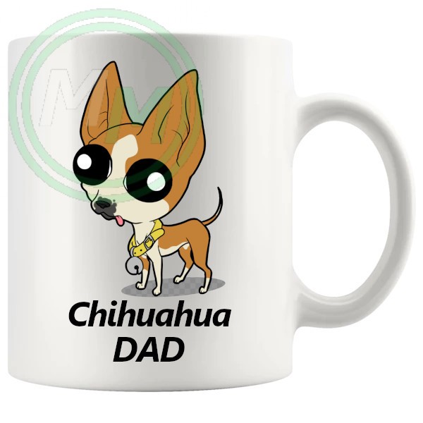 chihuahua dad mug