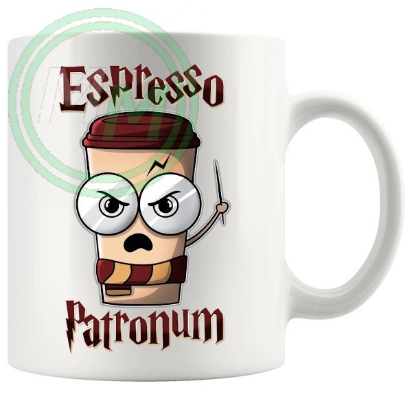 expresso patronum novelty mug