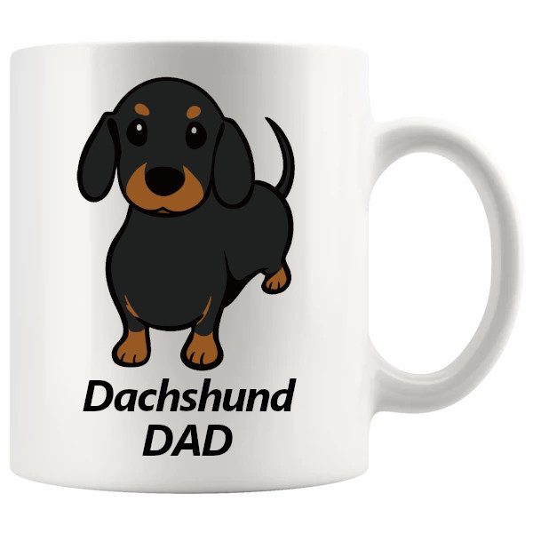 dachshund dad mug