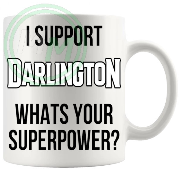 darlington fans superpower mug