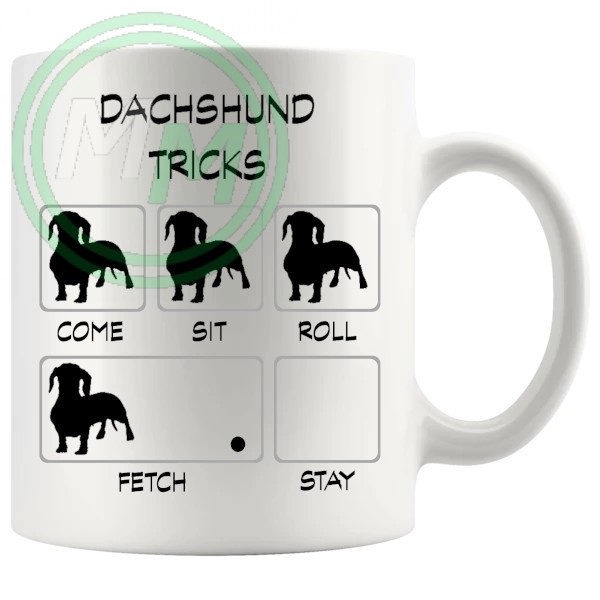 Dachshund Tricks Mug