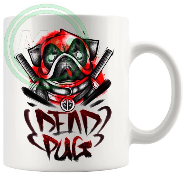 deadpug deadpool mug