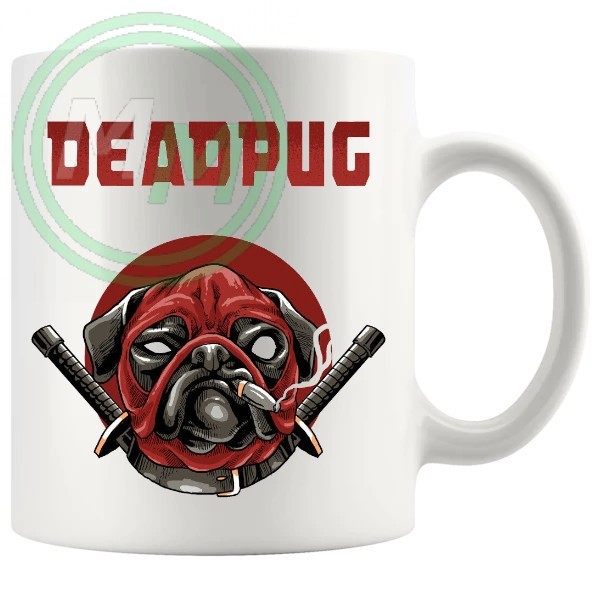 deadpug deadpool mug style 2