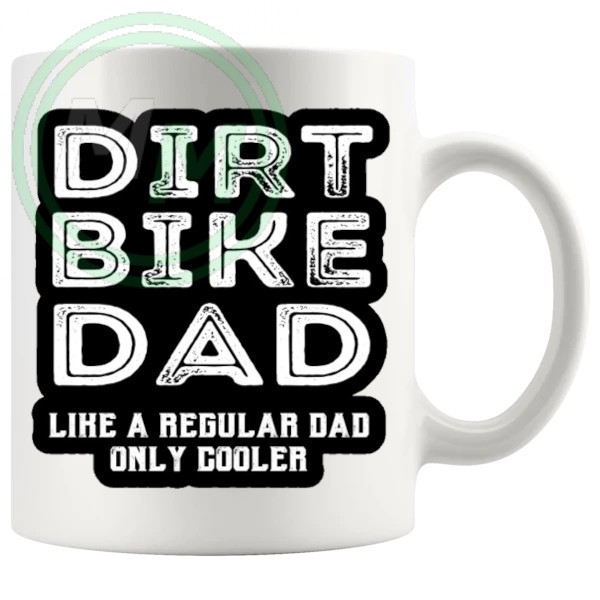 dirt bike dad mug