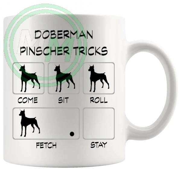 Doberman Pinscher Tricks Mug