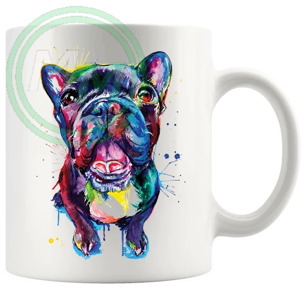 painted dog05 Artistic Novelty Mug