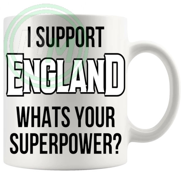 england fans superpower mug