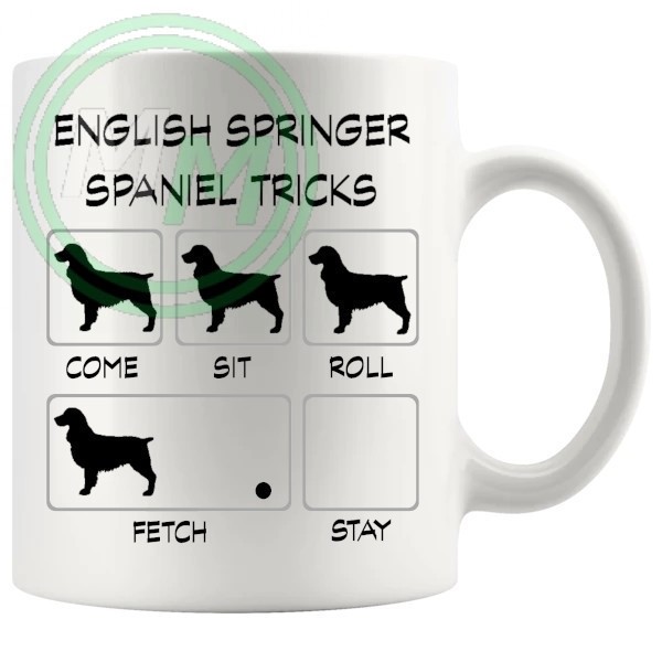 English Springer Spaniel Tricks Mug