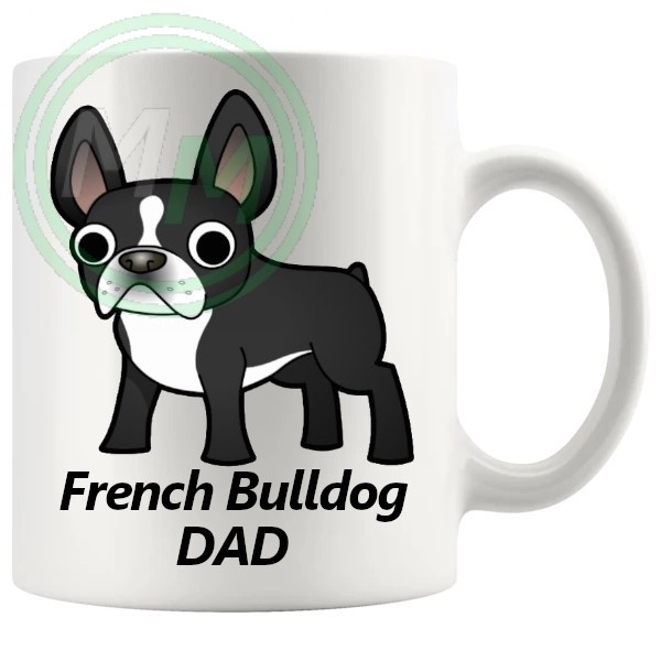 french bulldog dad mug